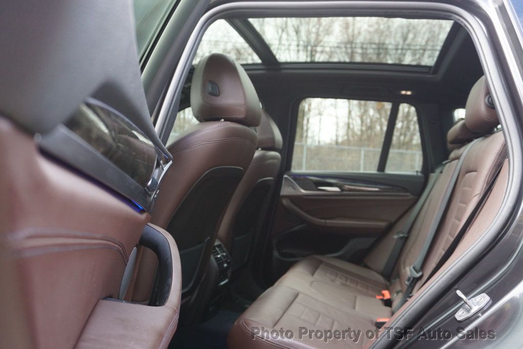 2018 BMW X3 xDrive30i DRIVER ASSIST/HUD/NAVI/360 CAMS/HOT&COOL SEATS/XENONS  - 23007118 - 13