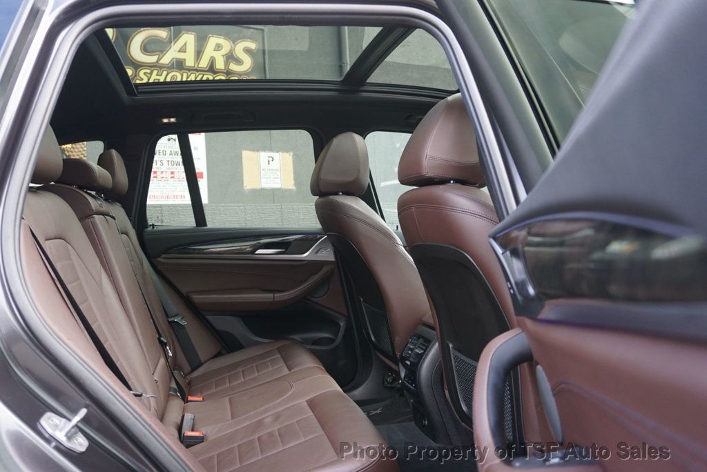 2018 BMW X3 xDrive30i DRIVER ASSIST/HUD/NAVI/360 CAMS/HOT&COOL SEATS/XENONS  - 23007118 - 14