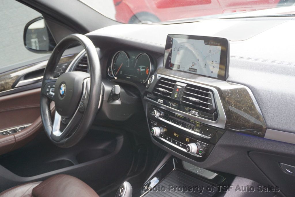 2018 BMW X3 xDrive30i DRIVER ASSIST/HUD/NAVI/360 CAMS/HOT&COOL SEATS/XENONS  - 23007118 - 21