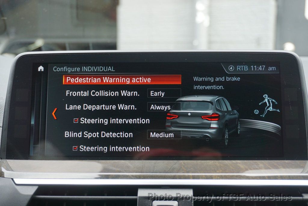 2018 BMW X3 xDrive30i DRIVER ASSIST/HUD/NAVI/360 CAMS/HOT&COOL SEATS/XENONS  - 23007118 - 31