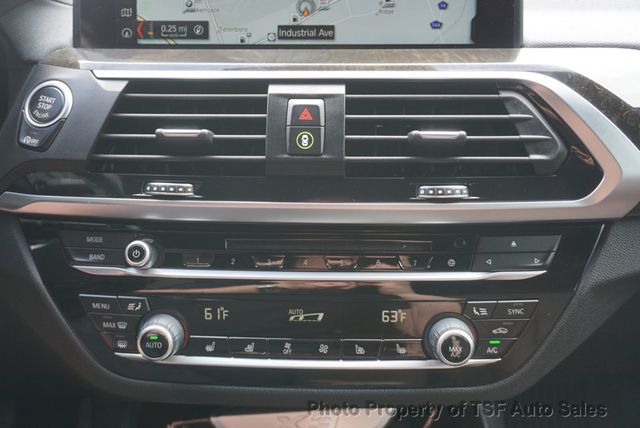 2018 BMW X3 xDrive30i DRIVER ASSIST/HUD/NAVI/360 CAMS/HOT&COOL SEATS/XENONS  - 23007118 - 37