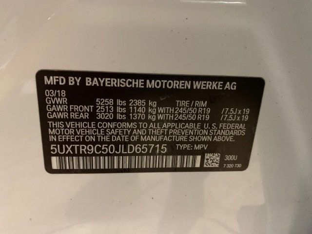2018 BMW X3 xDrive30i Sports Activity Vehicle - 21501391 - 44