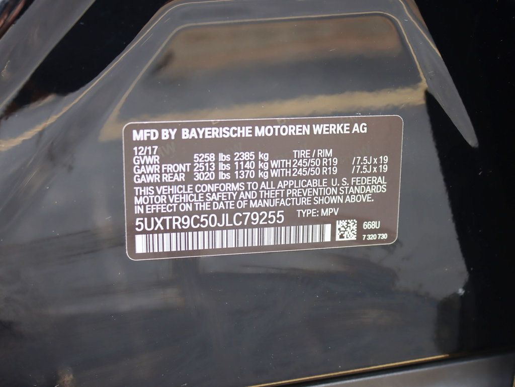 2018 BMW X3 xDrive30i Sports Activity Vehicle - 22901769 - 30