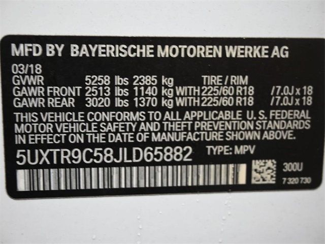 2018 BMW X3 xDrive30i Sports Activity Vehicle - 22936280 - 8