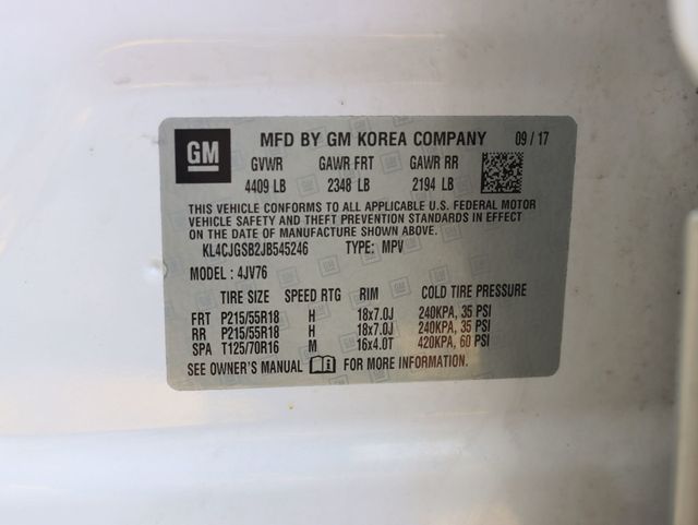 2018 Buick Encore AWD 4dr Essence - 23012953 - 31