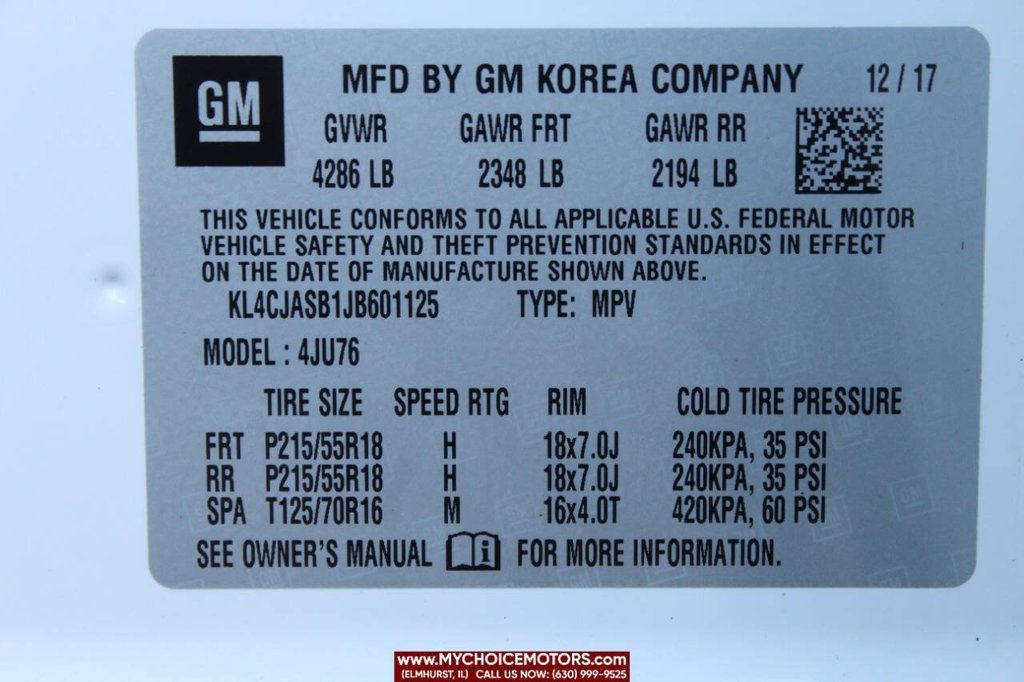 2018 Buick Encore FWD 4dr Preferred - 22840325 - 29