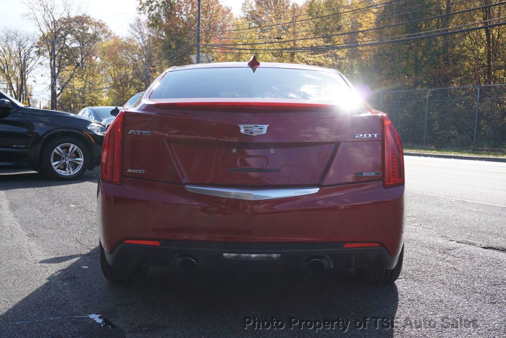 2018 Cadillac ATS Sedan 4dr Sedan 2.0L AWD APPLE/ANDR CARPLAY REAR CAM LEATHER SUNROOF  - 22652326 - 10