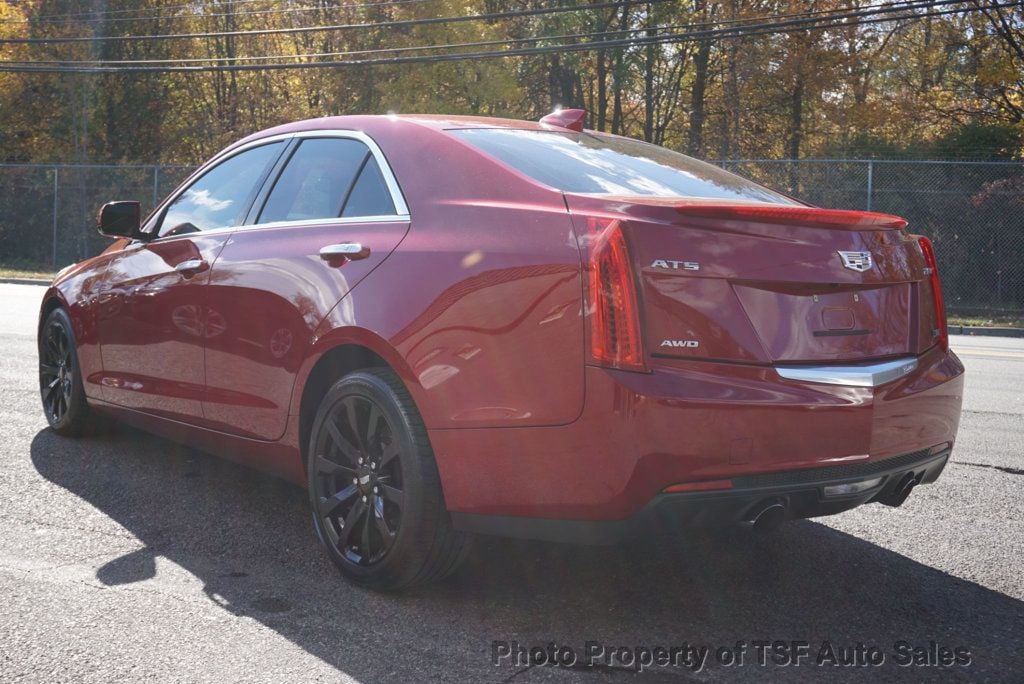 2018 Cadillac ATS Sedan 4dr Sedan 2.0L AWD APPLE/ANDR CARPLAY REAR CAM LEATHER SUNROOF  - 22652326 - 4