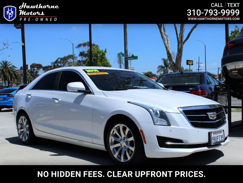 2018 Cadillac ATS Sedan 4dr Sedan 2.0L Luxury RWD - 23008773 - 0
