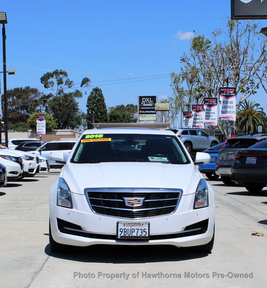 2018 Cadillac ATS Sedan 4dr Sedan 2.0L Luxury RWD - 23008773 - 2