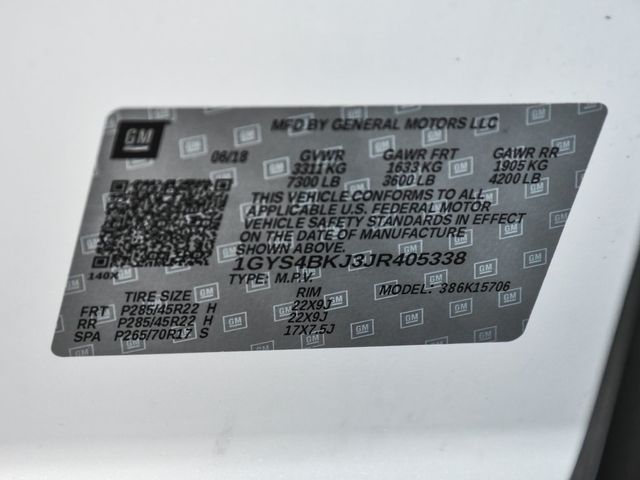 2018 Cadillac Escalade Luxury - 22976490 - 17