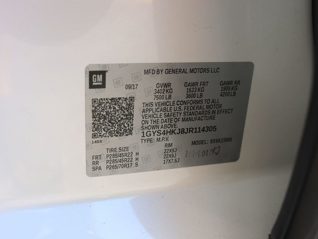 2018 Cadillac Escalade ESV 4WD 4dr Luxury - 23052631 - 36