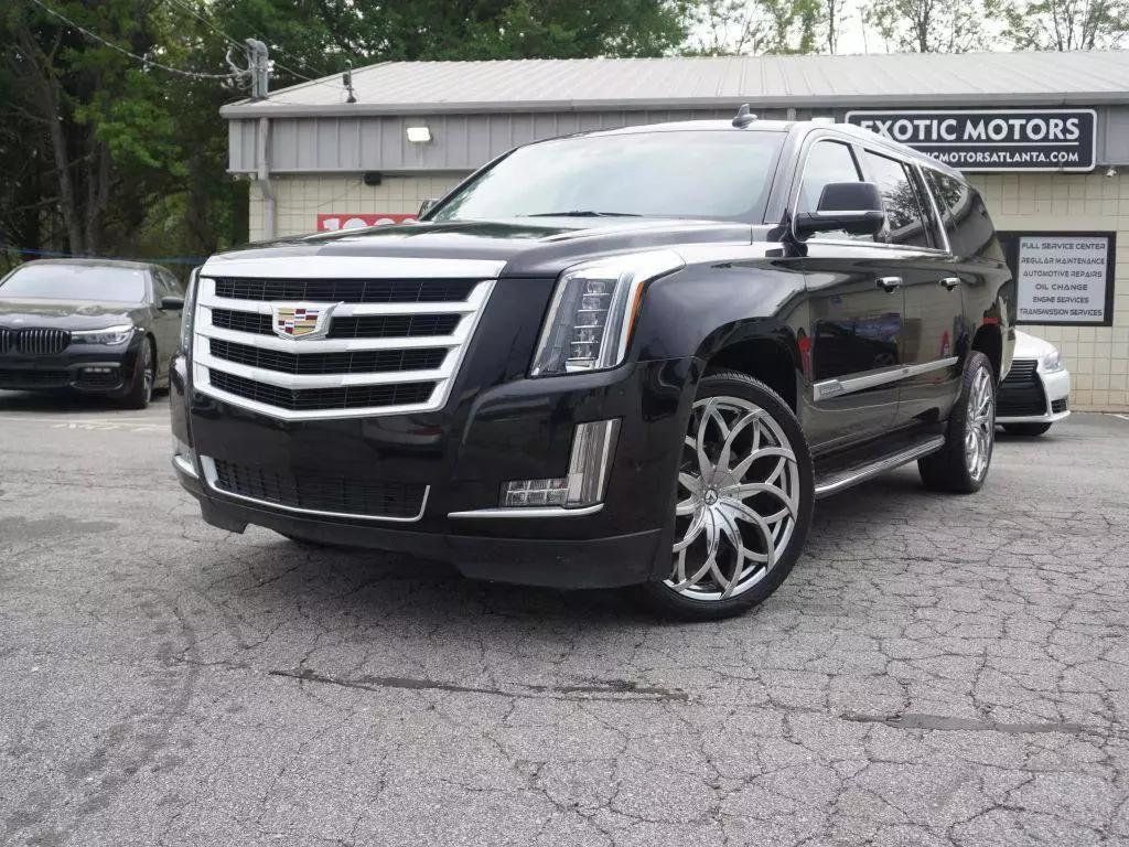 2018 Cadillac Escalade ESV FULLY LOADED, ESV LWB, 24" WHEELS, NAVI, BT, SURROUND VIEW CAM!! - 22382847 - 2