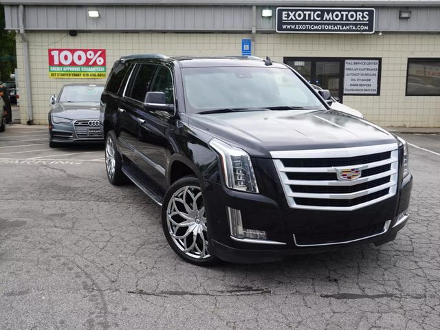 2018 Cadillac Escalade ESV FULLY LOADED, ESV LWB, 24" WHEELS, NAVI, BT, SURROUND VIEW CAM!! - 22382847 - 49