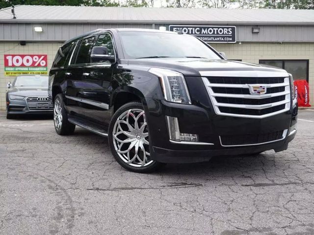 2018 Cadillac Escalade ESV FULLY LOADED, ESV LWB, 24" WHEELS, NAVI, BT, SURROUND VIEW CAM!! - 22382847 - 5