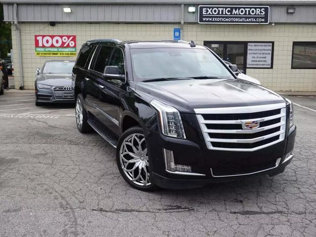 2018 Cadillac Escalade ESV FULLY LOADED, ESV LWB, 24" WHEELS, NAVI, BT, SURROUND VIEW CAM!! - 22382847 - 6