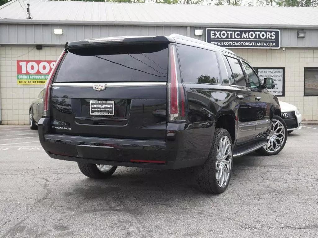 2018 Cadillac Escalade ESV FULLY LOADED, ESV LWB, 24" WHEELS, NAVI, BT, SURROUND VIEW CAM!! - 22382847 - 7