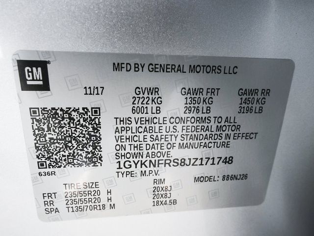 2018 CADILLAC XT5 Premium Luxury - 23091133 - 16