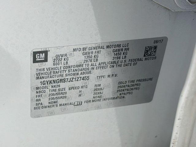 2018 Cadillac XT5 Crossover AWD 4dr Platinum - 23034896 - 35