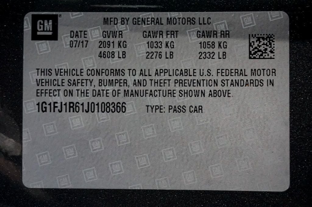 2018 Chevrolet Camaro *ZL1 1LE Track Package* *6-Speed Manual* *All Stock* - 22909151 - 18