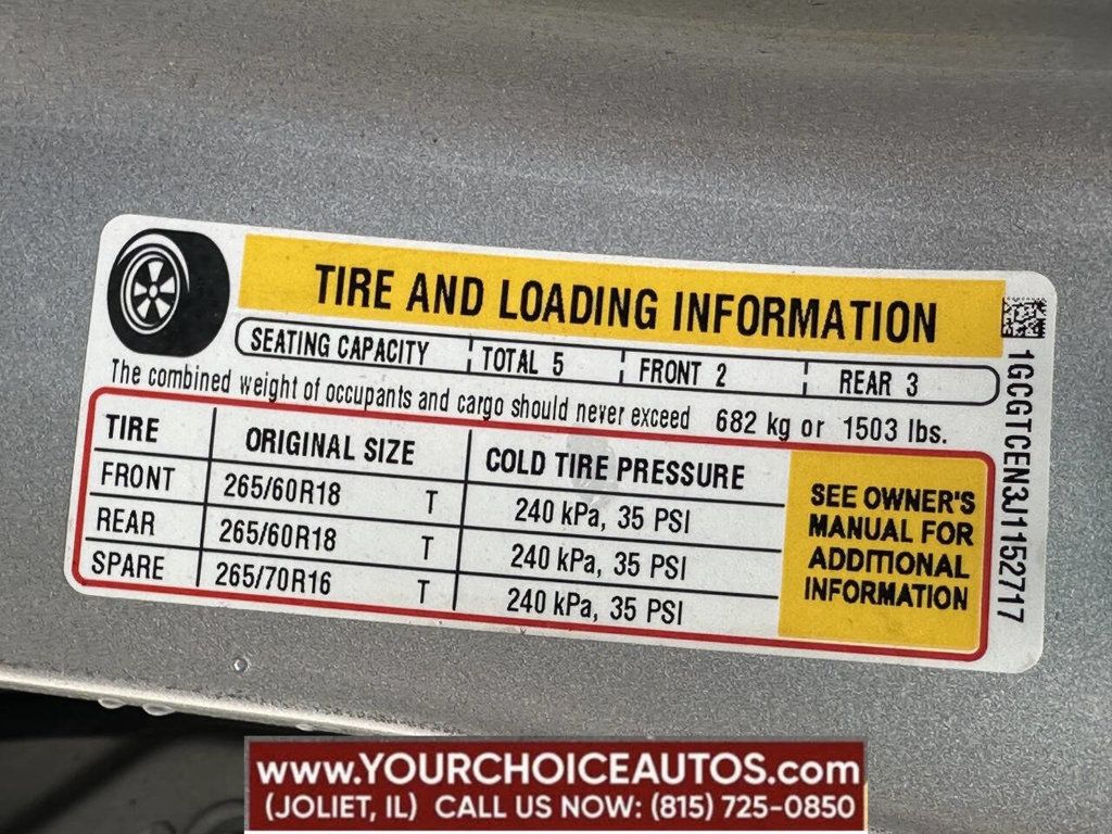 2018 Chevrolet Colorado LT 4x4 4dr Crew Cab 5 ft. SB - 22850381 - 15