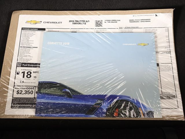 2018 Chevrolet Corvette 2dr Z06 Convertible w/3LZ - 22957297 - 52