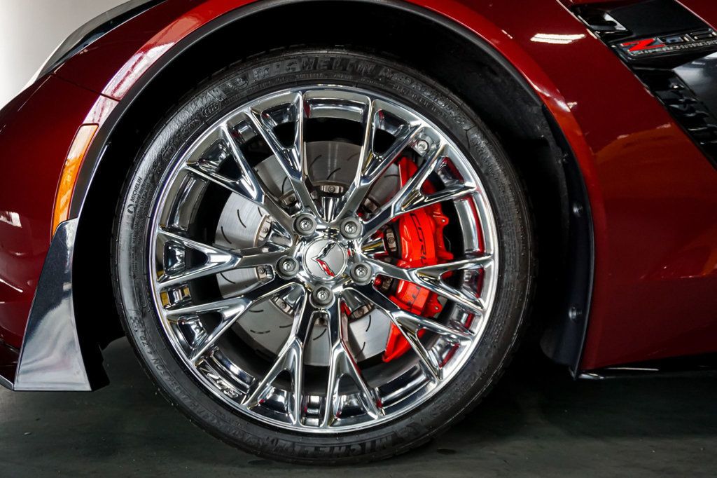 2018 Chevrolet Corvette *Z06 3LZ* *7-Speed Manual* *Longbeach Red* *Comp-Seats* - 23062657 - 63