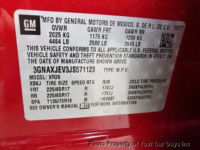 2018 Chevrolet Equinox  - 23019744 - 25