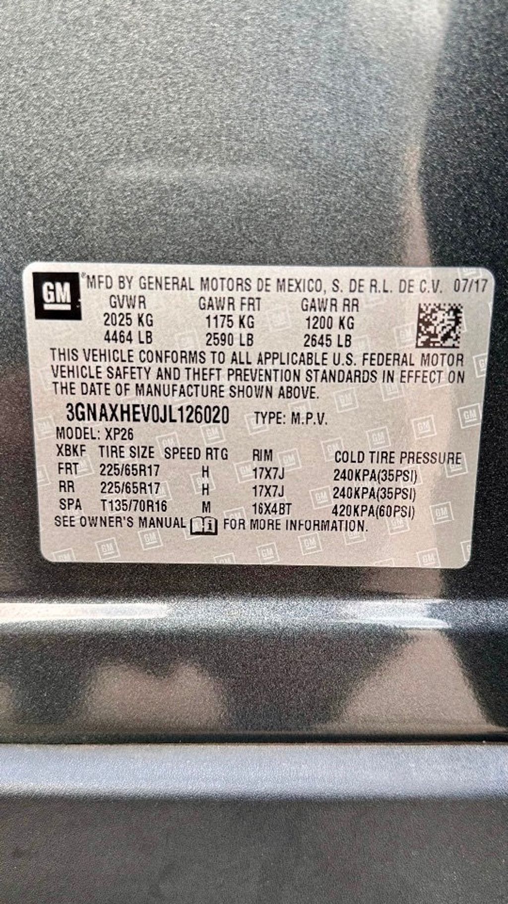 2018 Chevrolet Equinox FWD 4dr LS - 22326496 - 34
