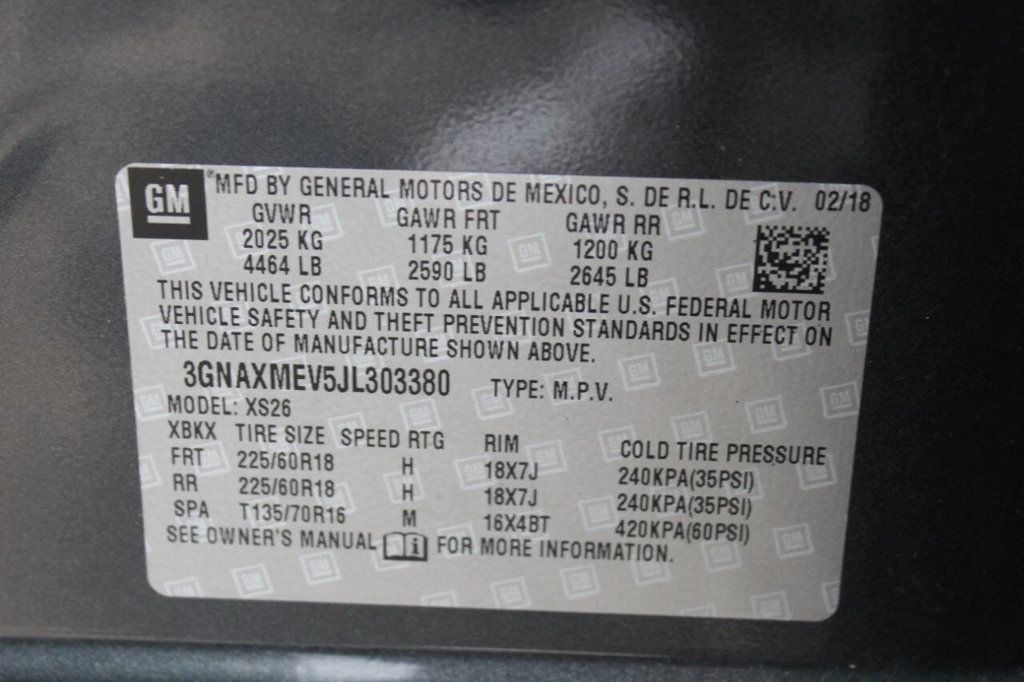 2018 Chevrolet Equinox FWD 4dr Premier w/1LZ - 22909487 - 29