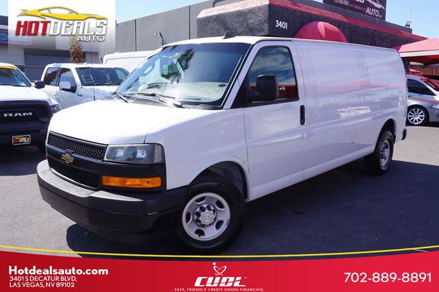 2018 Chevrolet Express Cargo Van 2500 EXPRESS, CARGO RACKS & SHELVES, OPENING PASSENGER SIDE DOOR - 23027132 - 0