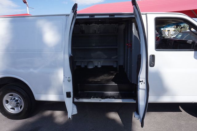2018 Chevrolet Express Cargo Van 2500 EXPRESS, CARGO RACKS & SHELVES, OPENING PASSENGER SIDE DOOR - 23027132 - 19