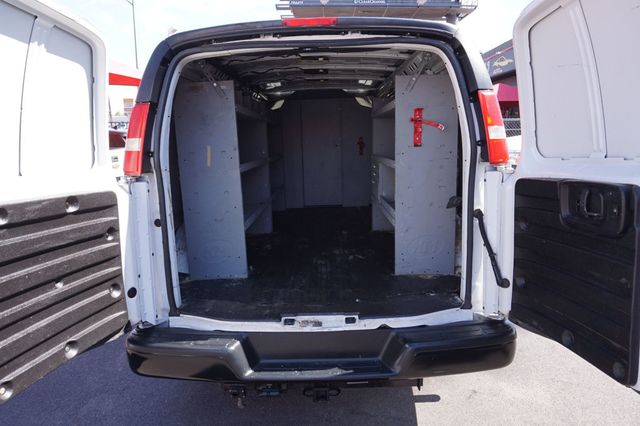 2018 Chevrolet Express Cargo Van 2500 EXPRESS, CARGO RACKS & SHELVES, OPENING PASSENGER SIDE DOOR - 23027132 - 7