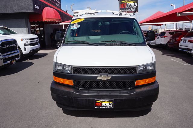 2018 Chevrolet Express Cargo Van 2500, ROOF RACK, CARGO SHELVES AND RACKS, LEATHER SEATS - 22989349 - 10