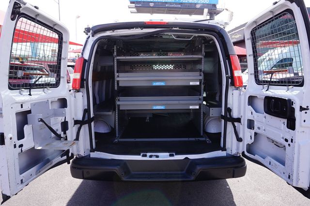 2018 Chevrolet Express Cargo Van 2500, ROOF RACK, CARGO SHELVES AND RACKS, LEATHER SEATS - 22989349 - 7