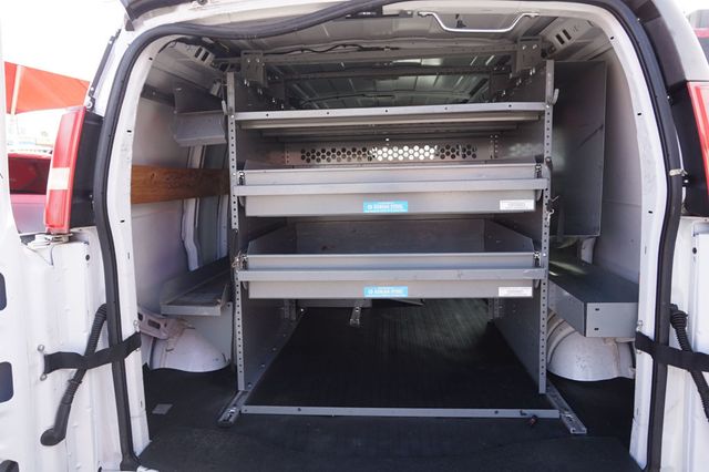 2018 Chevrolet Express Cargo Van 2500, ROOF RACK, CARGO SHELVES AND RACKS, LEATHER SEATS - 22989349 - 8