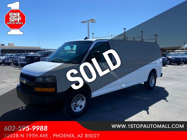 2018 chevrolet express cheap 2500 cargo van