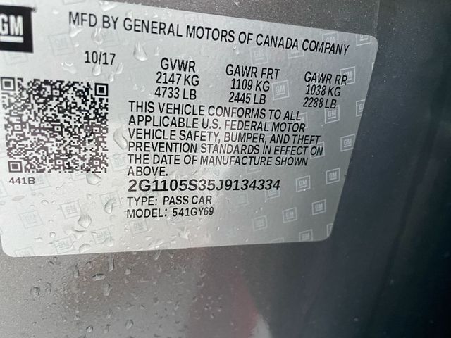 2018 Chevrolet Impala 4dr Sedan LT w/1LT - 22969932 - 17