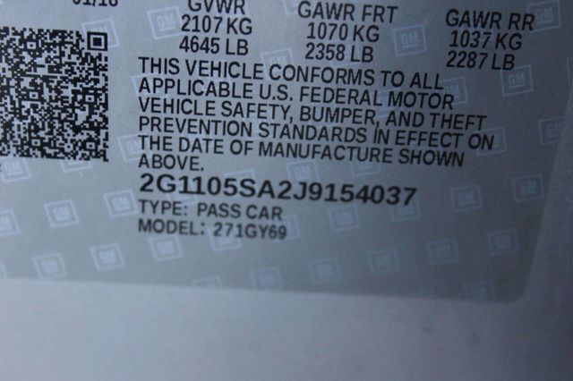 2018 Chevrolet Impala 4dr Sedan LT w/1LT - 22971118 - 9