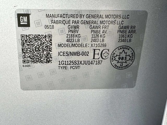 2018 Chevrolet Impala 4dr Sedan Premier w/2LZ - 22993942 - 34