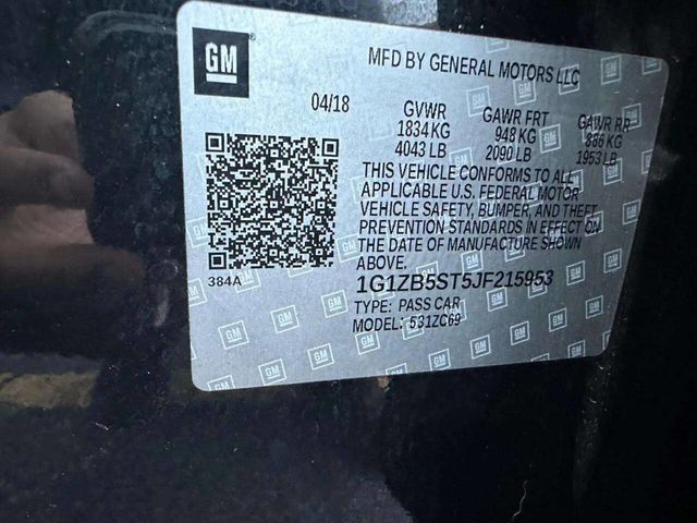 2018 Chevrolet Malibu 4dr Sedan LS w/1LS - 22936991 - 26