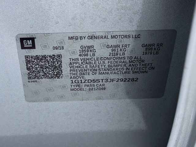 2018 Chevrolet Malibu 4dr Sedan LT w/1LT - 23033901 - 32