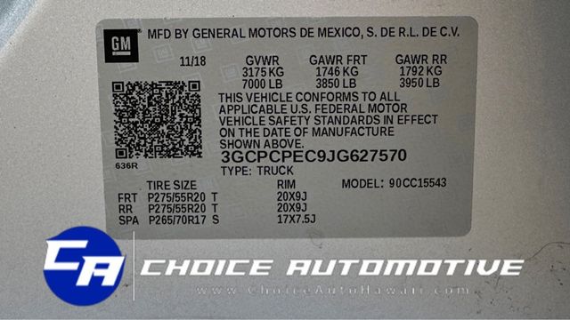 2018 Chevrolet Silverado 1500 2WD Crew Cab 143.5" Custom - 22365153 - 24
