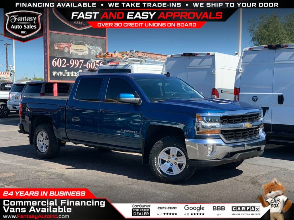 2018 Chevrolet Silverado 1500 2WD Crew Cab 153.0" LTZ w/1LZ - 22934922 - 0