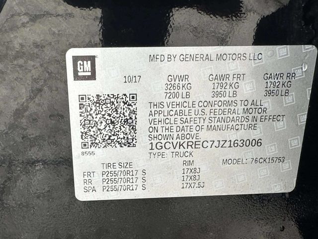 2018 Chevrolet Silverado 1500 4WD Double Cab 143.5" LT w/1LT - 23014122 - 35