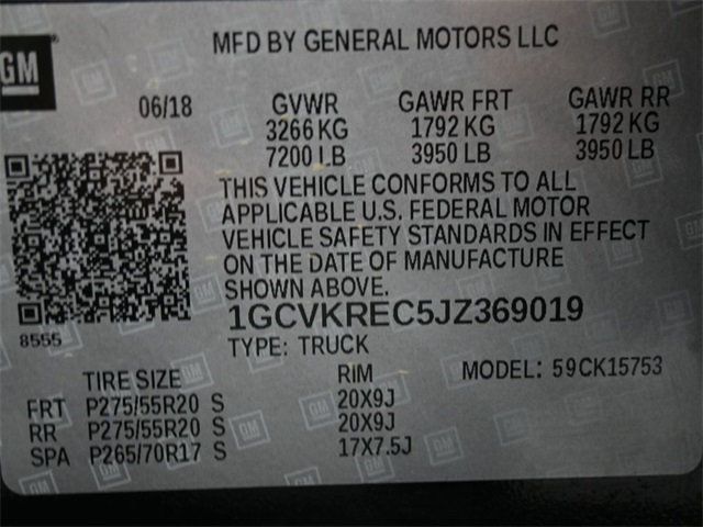 2018 Chevrolet Silverado 1500 4WD Double Cab 143.5" LT w/1LT - 22904261 - 8