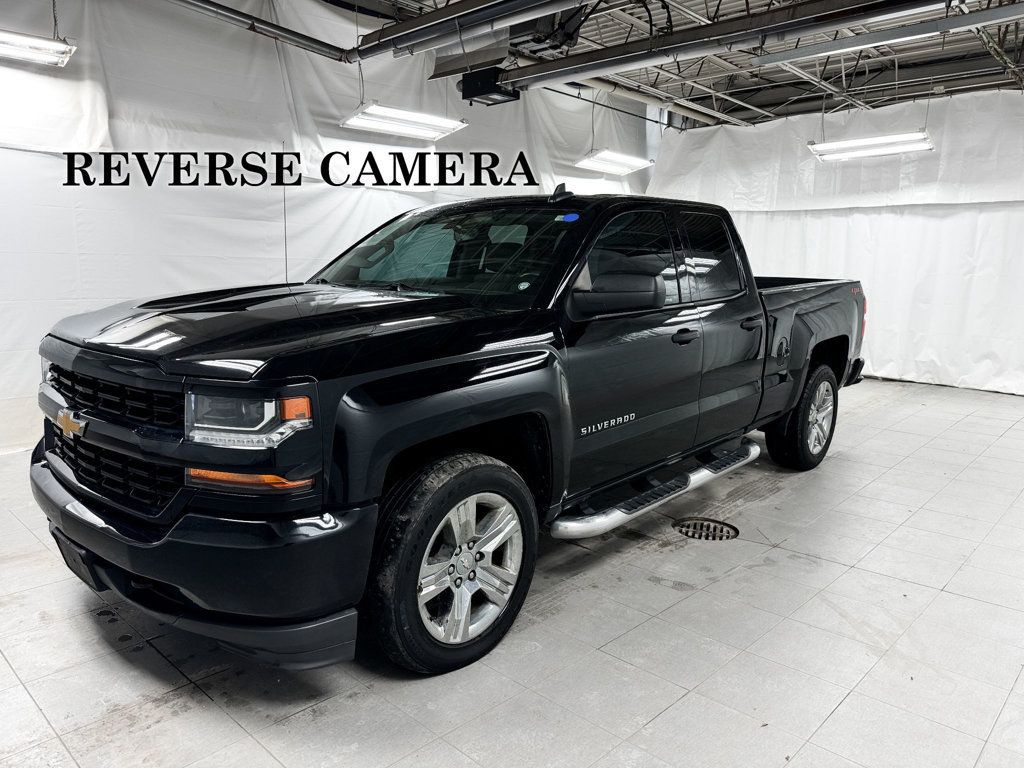 2018 Chevrolet Silverado 1500 DOUBLE CAB CUSTOM 4X4 - 22973628 - 0
