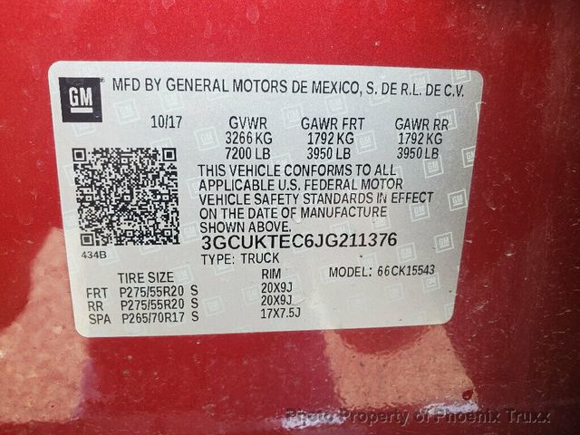 2018 Chevrolet Silverado 1500 HIGH COUNTRY - 22880225 - 25