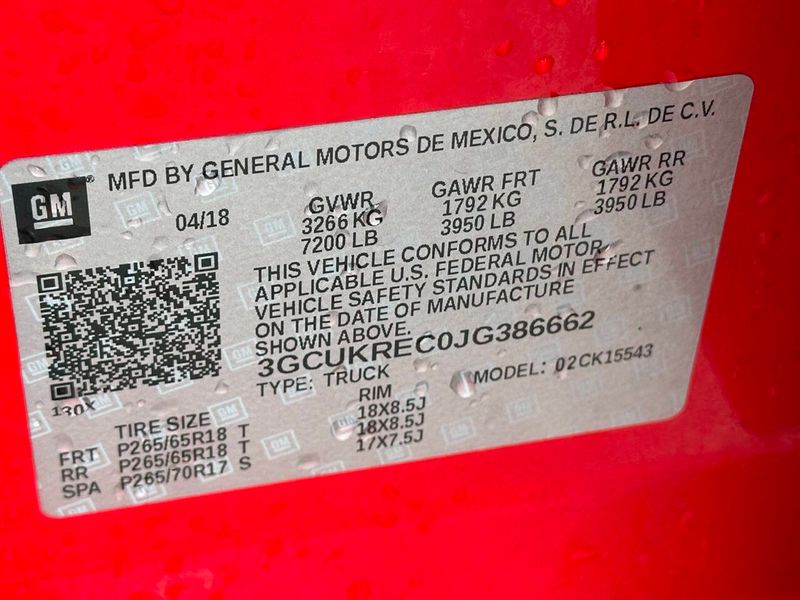 2018 Chevrolet Silverado 1500 LT 4x4 4dr Crew Cab 5.8 ft. SB - 22887054 - 19