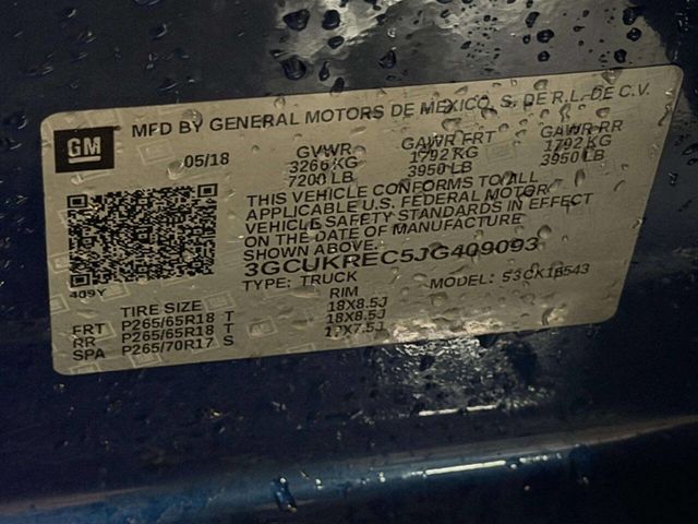 2018 Chevrolet Silverado 1500 LT 4x4 4dr Crew Cab 5.8 ft. SB - 22978216 - 12